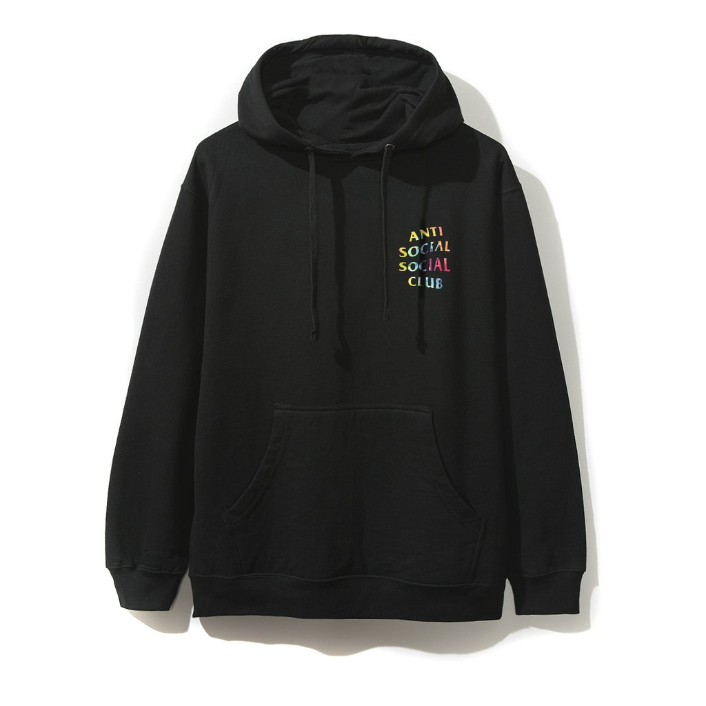 Anti Social Social Club Thai Dye Black Hoodie - Novelship